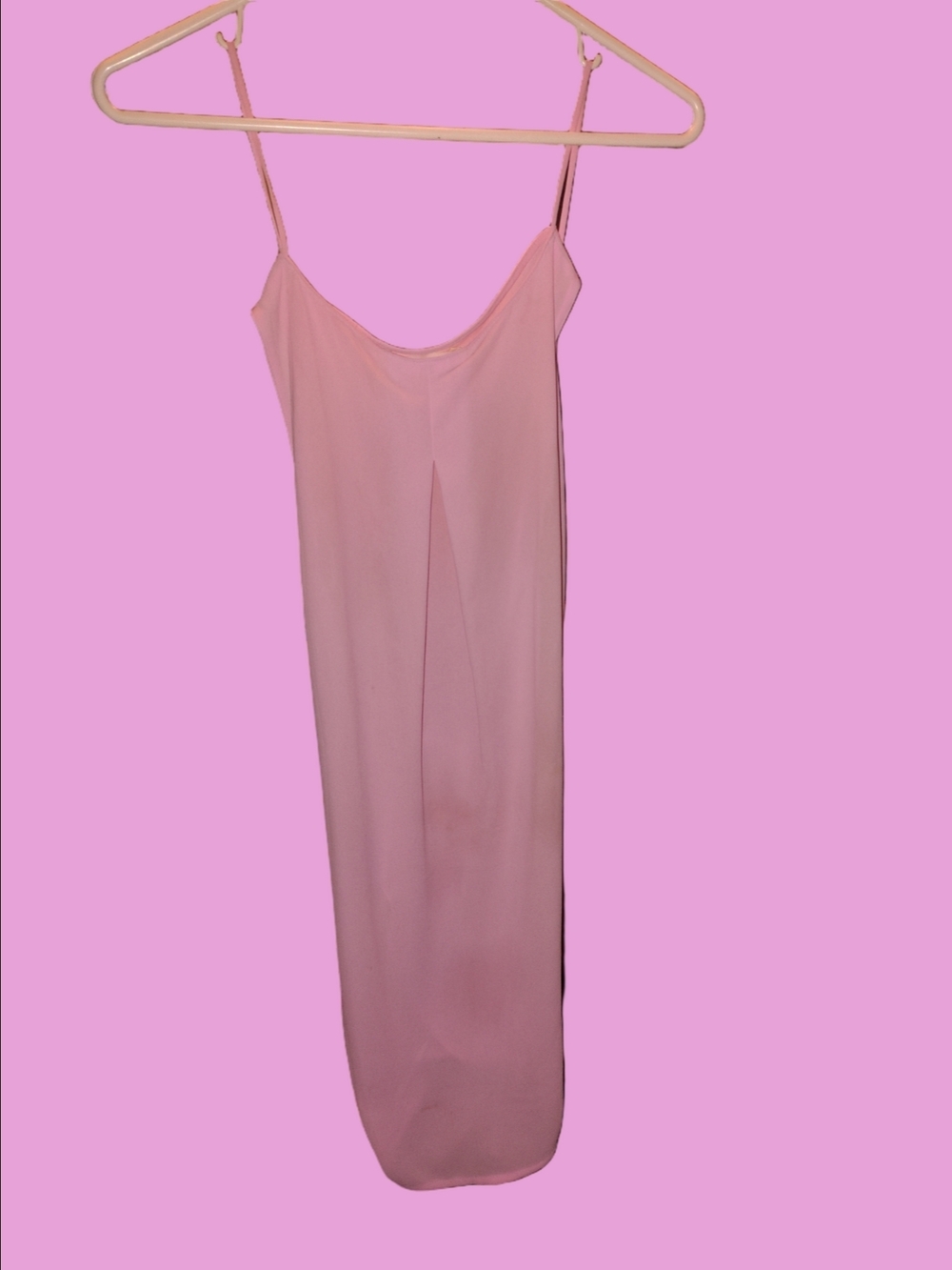 LUSH Pink Slip Dress - Soft Pink
